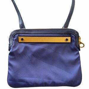 𝅺Marc by Marc Jacobs Nylon Crossbody Purse Blue